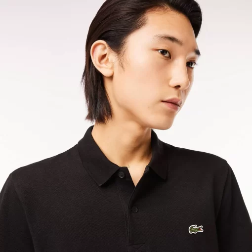 Lacoste Polo Shirts-Regular Fit Polyester Cotton Polo Shirt