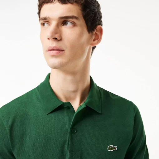 Lacoste Polo Shirts-Regular Fit Polyester Cotton Polo Shirt