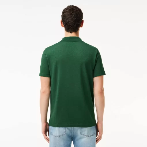 Lacoste Polo Shirts-Regular Fit Polyester Cotton Polo Shirt