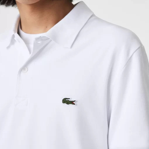 Lacoste Polo Shirts-Regular Fit Polyester Cotton Polo Shirt