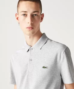 Lacoste Polo Shirts-Regular Fit Polyester Cotton Polo Shirt