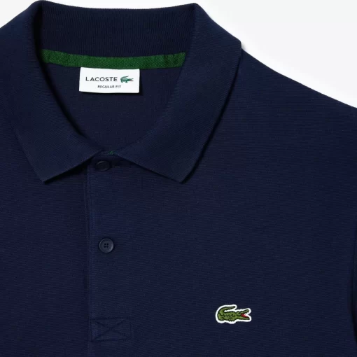 Lacoste Polo Shirts-Regular Fit Polyester Cotton Polo Shirt