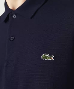 Lacoste Polo Shirts-Regular Fit Polyester Cotton Polo Shirt