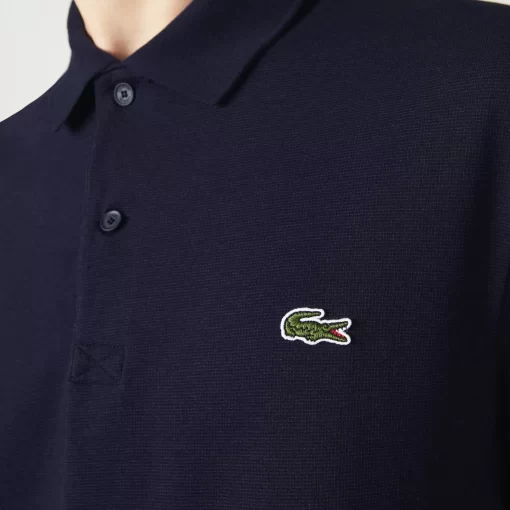 Lacoste Polo Shirts-Regular Fit Polyester Cotton Polo Shirt