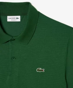 Lacoste Polo Shirts-Regular Fit Polyester Cotton Polo Shirt