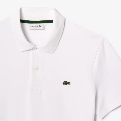 Lacoste Polo Shirts-Regular Fit Polyester Cotton Polo Shirt