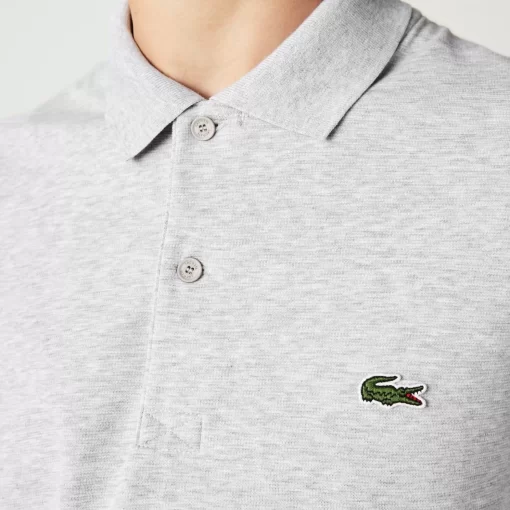 Lacoste Polo Shirts-Regular Fit Polyester Cotton Polo Shirt