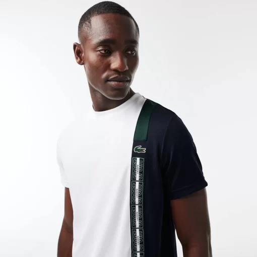 Lacoste Tennis-Regular Fit Recycled Fabric Tennis T-Shirt