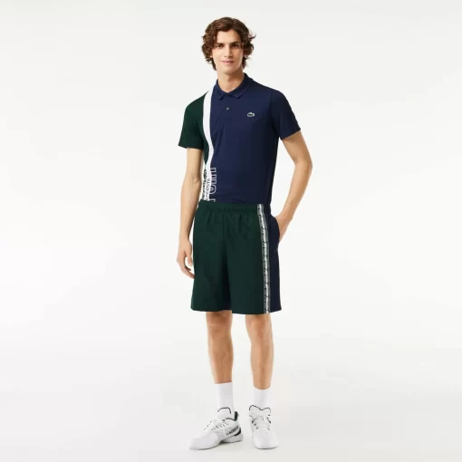 Lacoste Tennis-Regular Fit Recycled Fiber Tennis Shorts