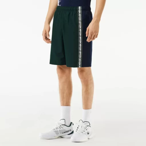 Lacoste Tennis-Regular Fit Recycled Fiber Tennis Shorts