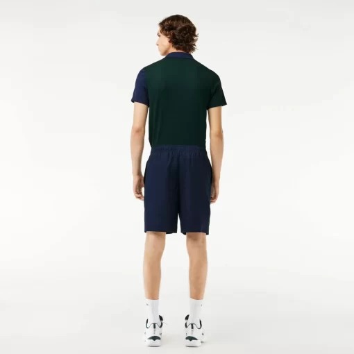 Lacoste Tennis-Regular Fit Recycled Fiber Tennis Shorts