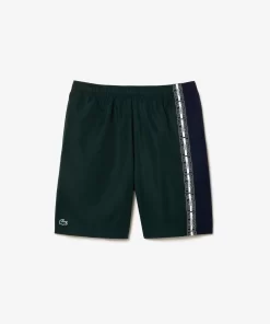 Lacoste Tennis-Regular Fit Recycled Fiber Tennis Shorts