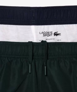 Lacoste Tennis-Regular Fit Recycled Fiber Tennis Shorts