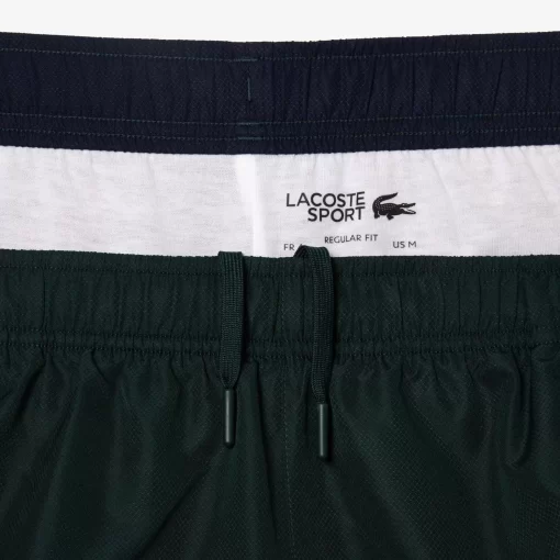 Lacoste Tennis-Regular Fit Recycled Fiber Tennis Shorts