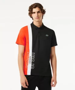 Lacoste Tennis-Regular Fit Recycled Knit Tennis Polo Shirt