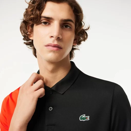 Lacoste Tennis-Regular Fit Recycled Knit Tennis Polo Shirt