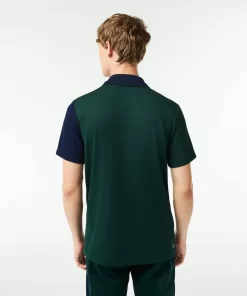 Lacoste Tennis-Regular Fit Recycled Knit Tennis Polo Shirt