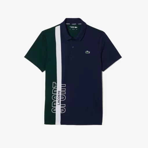 Lacoste Tennis-Regular Fit Recycled Knit Tennis Polo Shirt