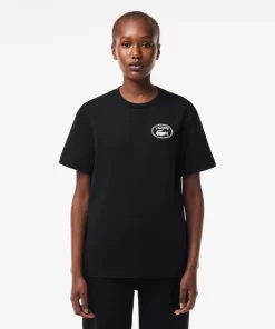 Lacoste T-Shirts-Regular Fit Signature Print T-Shirt