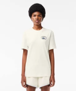 Lacoste T-Shirts-Regular Fit Signature Print T-Shirt