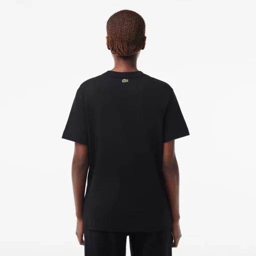 Lacoste T-Shirts-Regular Fit Signature Print T-Shirt