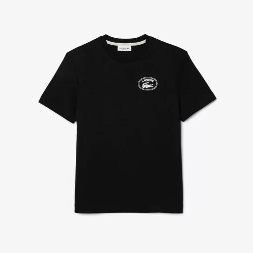 Lacoste T-Shirts-Regular Fit Signature Print T-Shirt