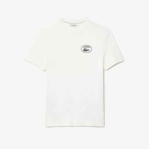 Lacoste T-Shirts-Regular Fit Signature Print T-Shirt