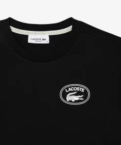 Lacoste T-Shirts-Regular Fit Signature Print T-Shirt