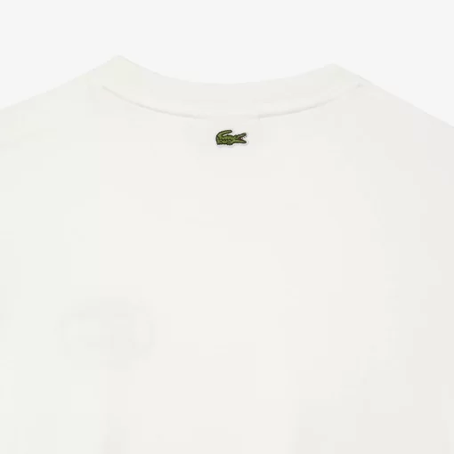 Lacoste T-Shirts-Regular Fit Signature Print T-Shirt