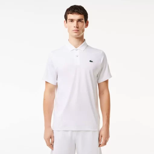 Lacoste Tennis-Regular Fit Sport Polo Shirt In Recycled Fiber Jersey