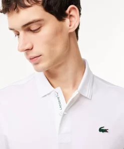 Lacoste Tennis-Regular Fit Sport Polo Shirt In Recycled Fiber Jersey