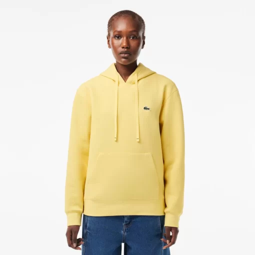 Lacoste Sweatshirts-Relaxed Fit Double Face Pique Hoodie