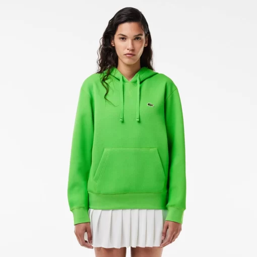 Lacoste Sweatshirts-Relaxed Fit Double Face Pique Hoodie