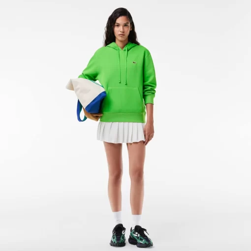 Lacoste Sweatshirts-Relaxed Fit Double Face Pique Hoodie