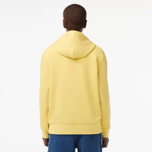 Lacoste Sweatshirts-Relaxed Fit Double Face Pique Hoodie