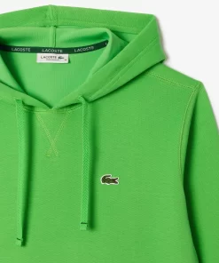 Lacoste Sweatshirts-Relaxed Fit Double Face Pique Hoodie