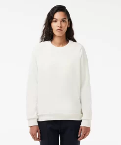 Lacoste Sweatshirts-Relaxed Fit Embroidered Signature Jogger Sweatshirt