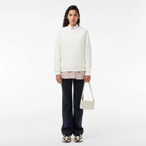 Lacoste Sweatshirts-Relaxed Fit Embroidered Signature Jogger Sweatshirt