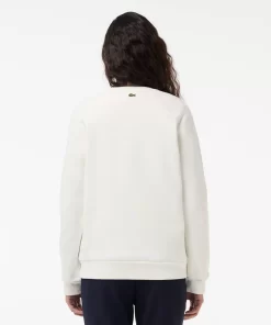 Lacoste Sweatshirts-Relaxed Fit Embroidered Signature Jogger Sweatshirt