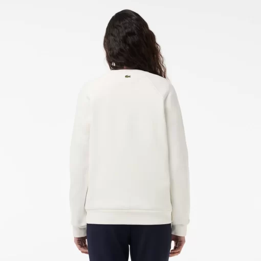 Lacoste Sweatshirts-Relaxed Fit Embroidered Signature Jogger Sweatshirt