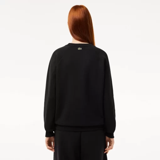 Lacoste Sweatshirts-Relaxed Fit Embroidered Signature Jogger Sweatshirt