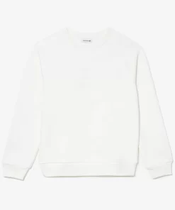 Lacoste Sweatshirts-Relaxed Fit Embroidered Signature Jogger Sweatshirt