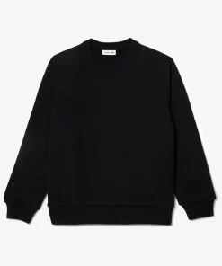 Lacoste Sweatshirts-Relaxed Fit Embroidered Signature Jogger Sweatshirt