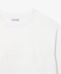 Lacoste Sweatshirts-Relaxed Fit Embroidered Signature Jogger Sweatshirt