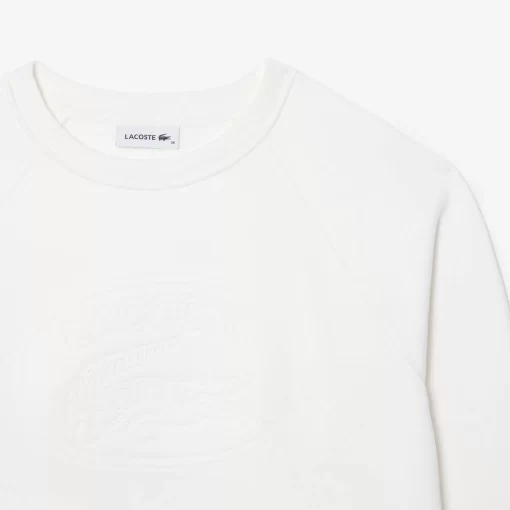 Lacoste Sweatshirts-Relaxed Fit Embroidered Signature Jogger Sweatshirt