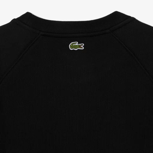 Lacoste Sweatshirts-Relaxed Fit Embroidered Signature Jogger Sweatshirt