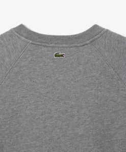 Lacoste Sweatshirts-Relaxed Fit Embroidered Signature Jogger Sweatshirt