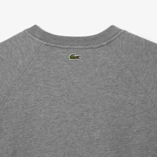 Lacoste Sweatshirts-Relaxed Fit Embroidered Signature Jogger Sweatshirt