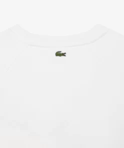 Lacoste Sweatshirts-Relaxed Fit Embroidered Signature Jogger Sweatshirt