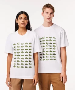 Lacoste T-Shirts-Relaxed Fit Iconic Print T-Shirt